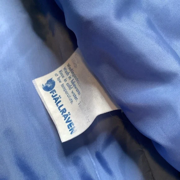 Fjallraven Vintage 1980’s RÄVEN JACKET Thinsulate Blue Barn Chore Coat Small - Picture 5 of 8